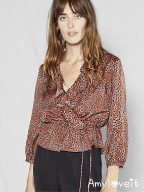 Outerknown Rhiannon Wrap Top #93
